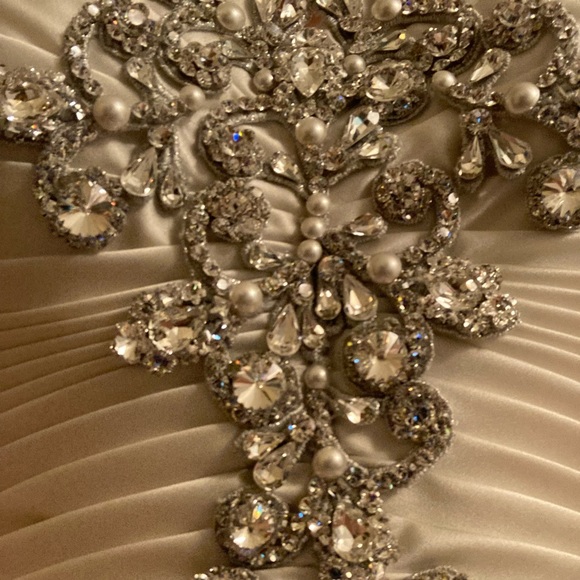 SOLD! Pnina Tornai Wedding Gown & Veil NWT Style 4019 - Picture 17 of 17